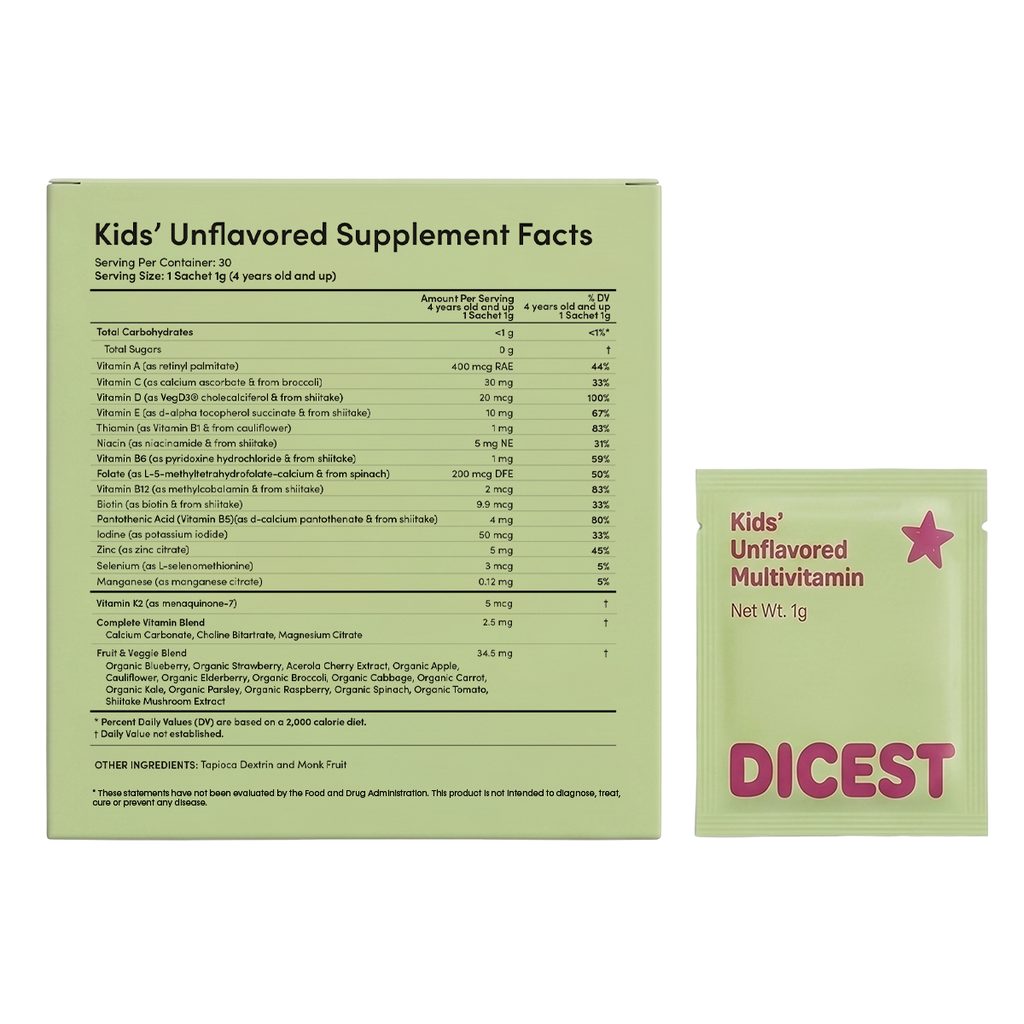 Kids' Essential Unflavored Multivitamin