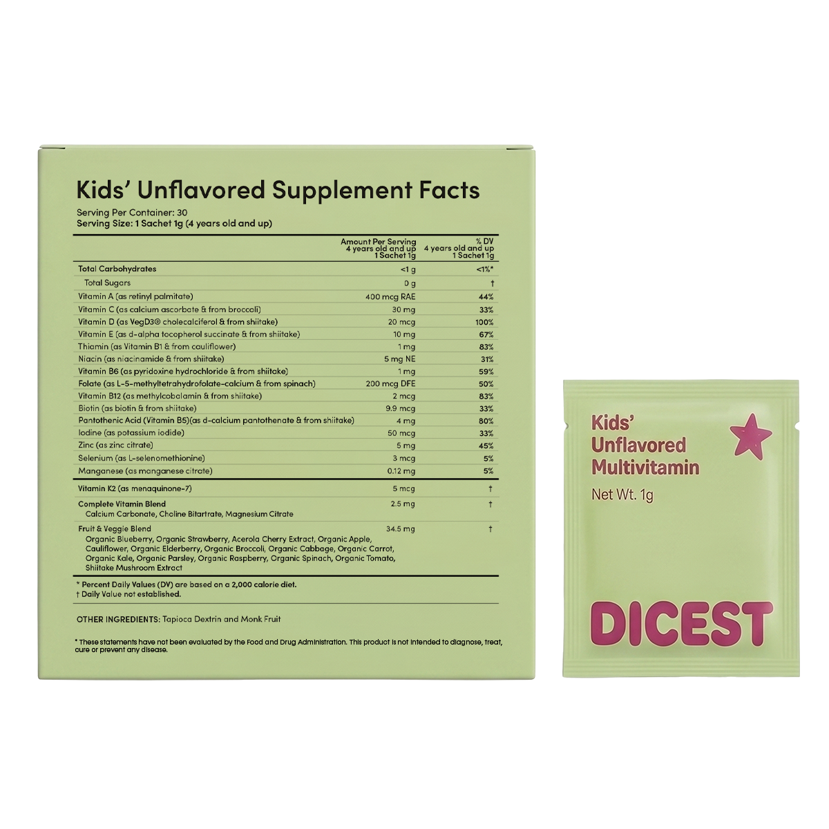 Kids' Essential Unflavored Multivitamin