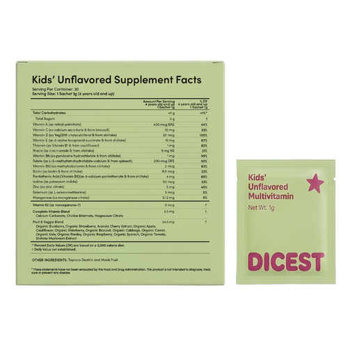 Kids' Essential Unflavored Multivitamin