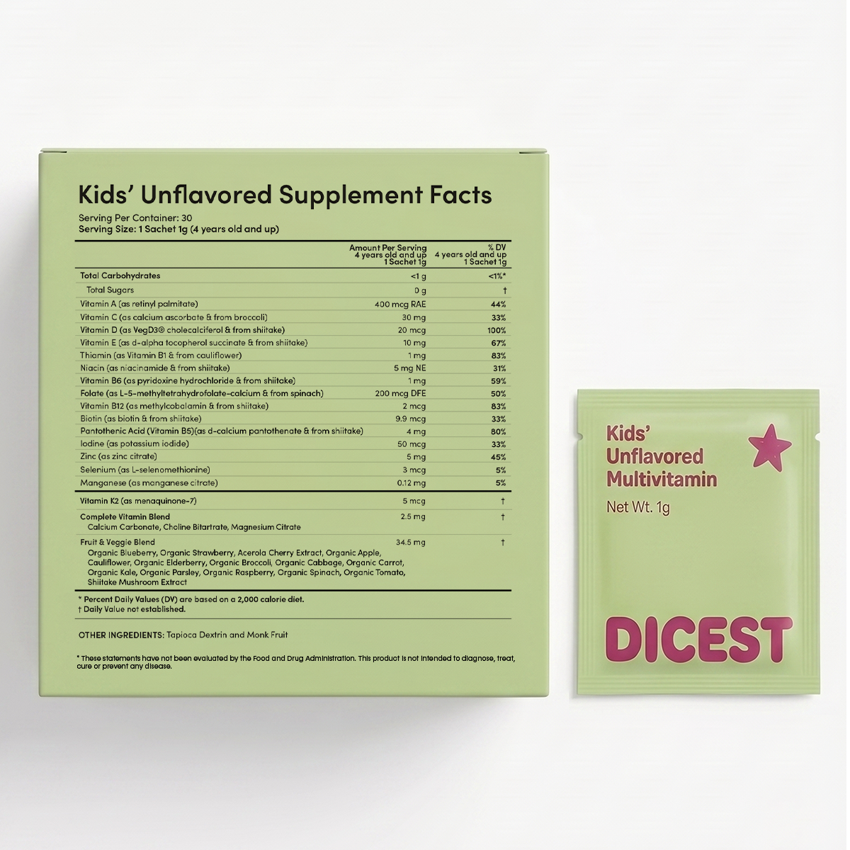 Kids' Essential Unflavored Multivitamin