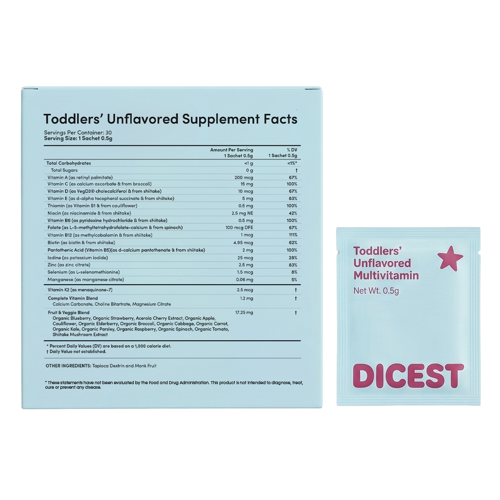 Toddlers' Essential Unflavored Multivitamin