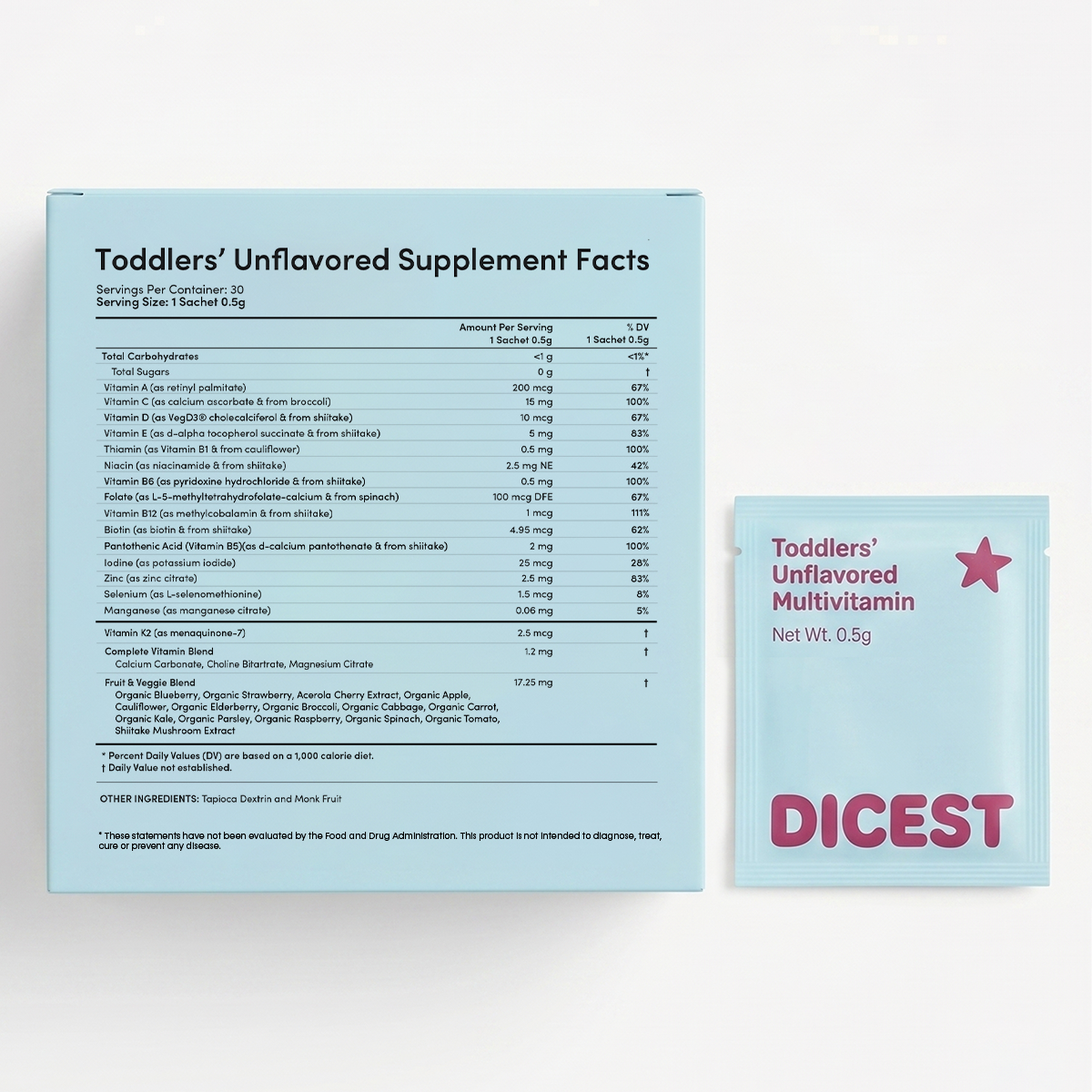 Toddlers' Essential Unflavored Multivitamin